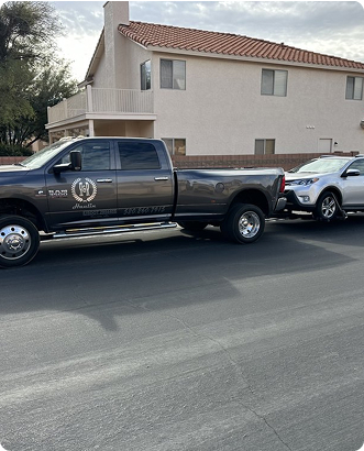 towing a car